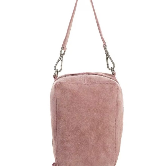 Free People Brown Crossbody Bag with Adjustable Strap and Minimalist Design - Picture 9 of 11